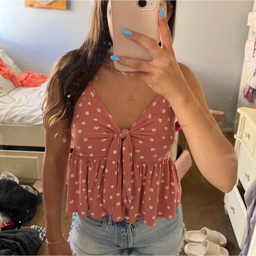 Pacsun/LA Hearts pink top